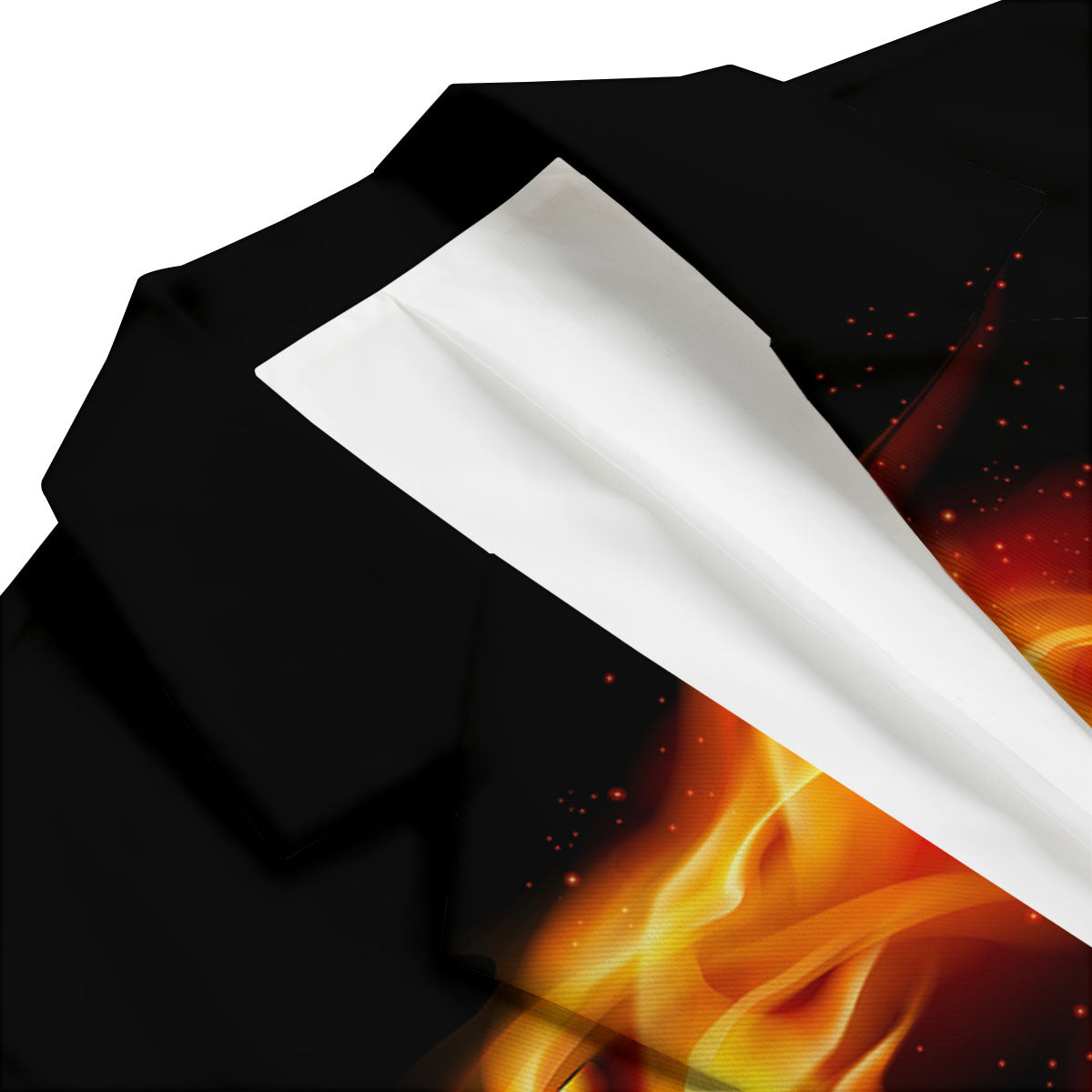Flame Dragon Men's Blazer-grizzshop