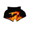 Flame Dragon Muay Thai Boxing Shorts-grizzshop