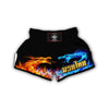 Flame Dragon War Muay Thai Boxing Shorts-grizzshop