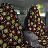 Flaming Skulls And Bone Print Pattern Car Seat Covers-grizzshop