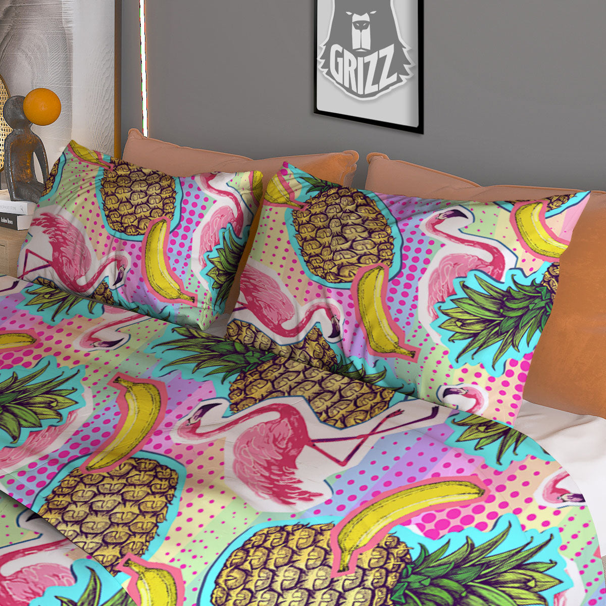 Festival Unicorn Night Print Pattern Duvet Cover Bedding Set