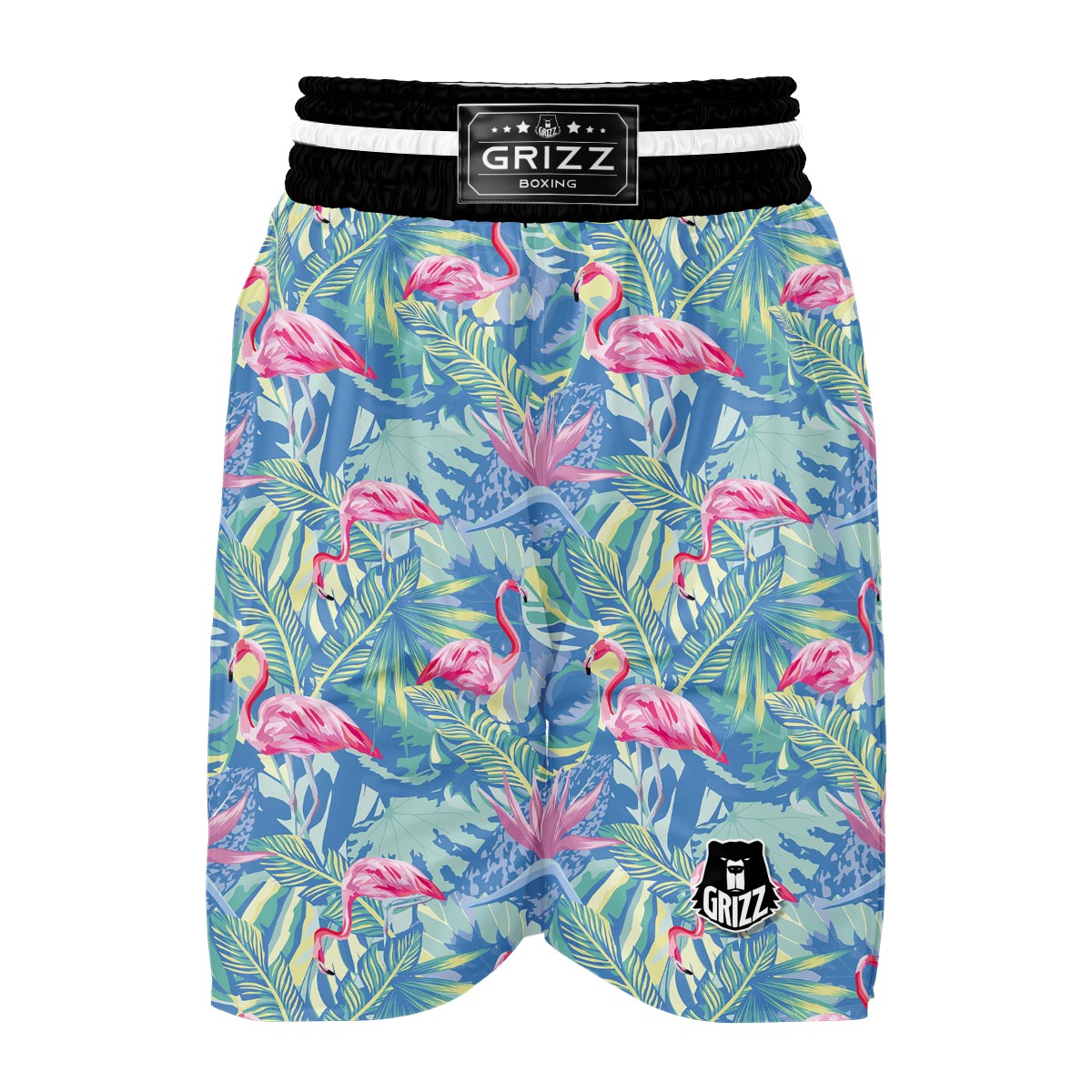 Flamingo Pastel Boxing Shorts-grizzshop