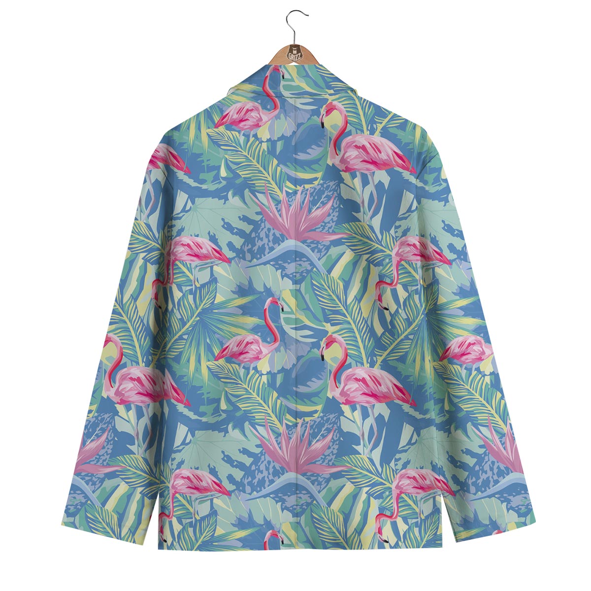 Flamingo Pastel Men's Blazer-grizzshop