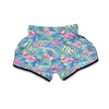 Flamingo Pastel Muay Thai Boxing Shorts-grizzshop