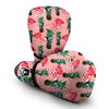 Flamingo Pineapple Stripe Boxing Gloves-grizzshop