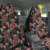 Flamingo Vintage Print Pattern Car Seat Covers-grizzshop