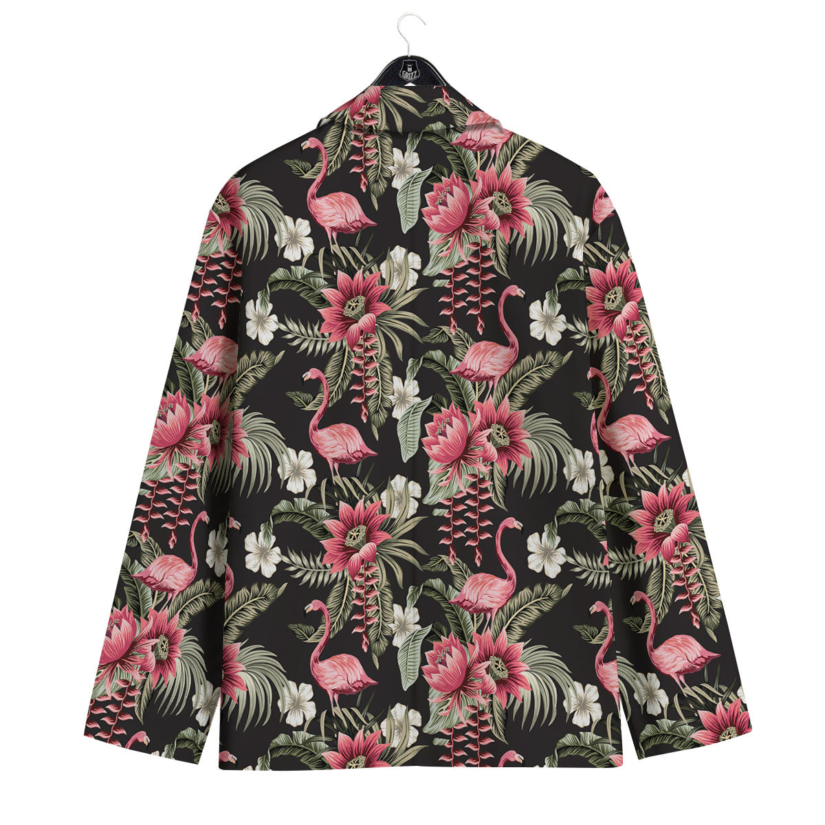 Flamingo Vintage Print Pattern Men's Sport Coat-grizzshop