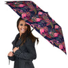 Flamingo Watercolor Print Pattern Umbrella-grizzshop