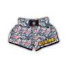 Flamingo Zebra Tropical Muay Thai Boxing Shorts-grizzshop