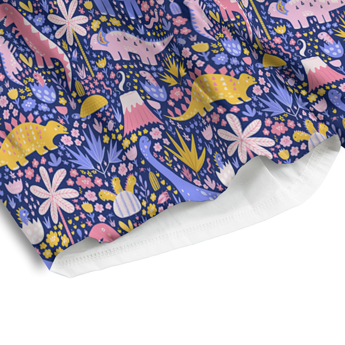 Flowers Hawaiian Floral Print Pattern Men's Athletic Shorts