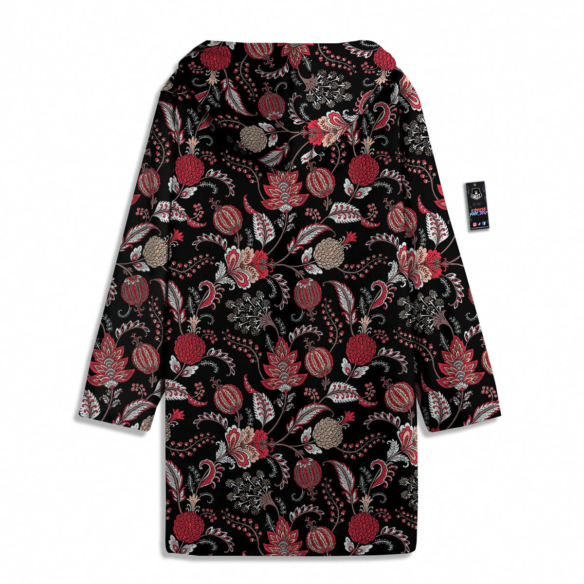 Floral And Paisley Print Pattern Men's Windbreaker Jacket-grizzshop