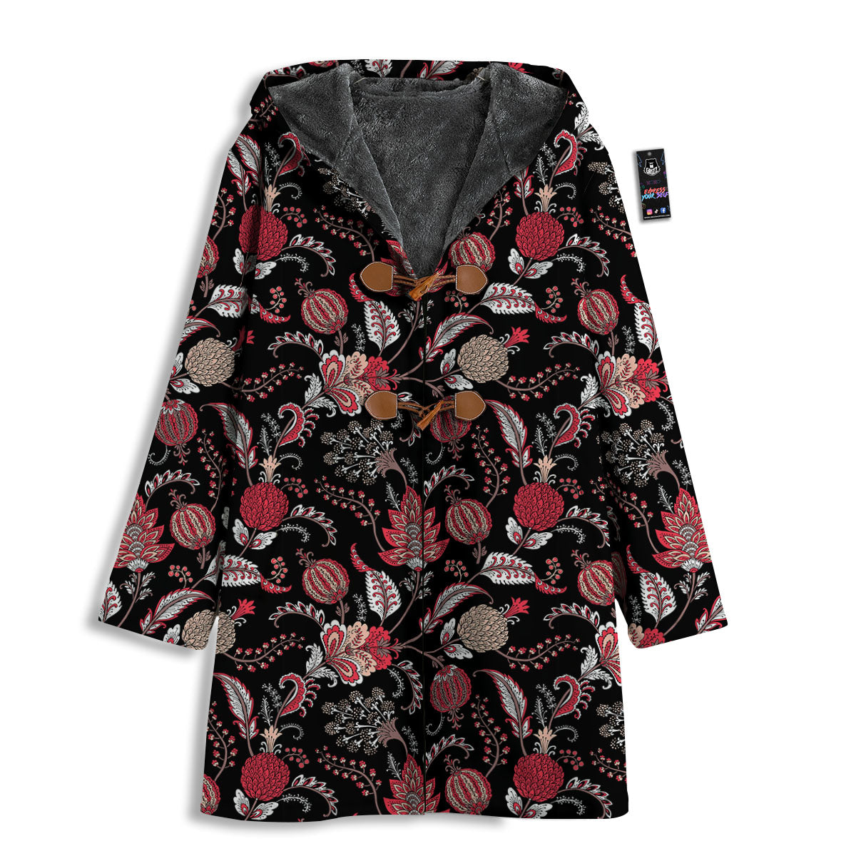 Floral And Paisley Print Pattern Men's Windbreaker Jacket-grizzshop
