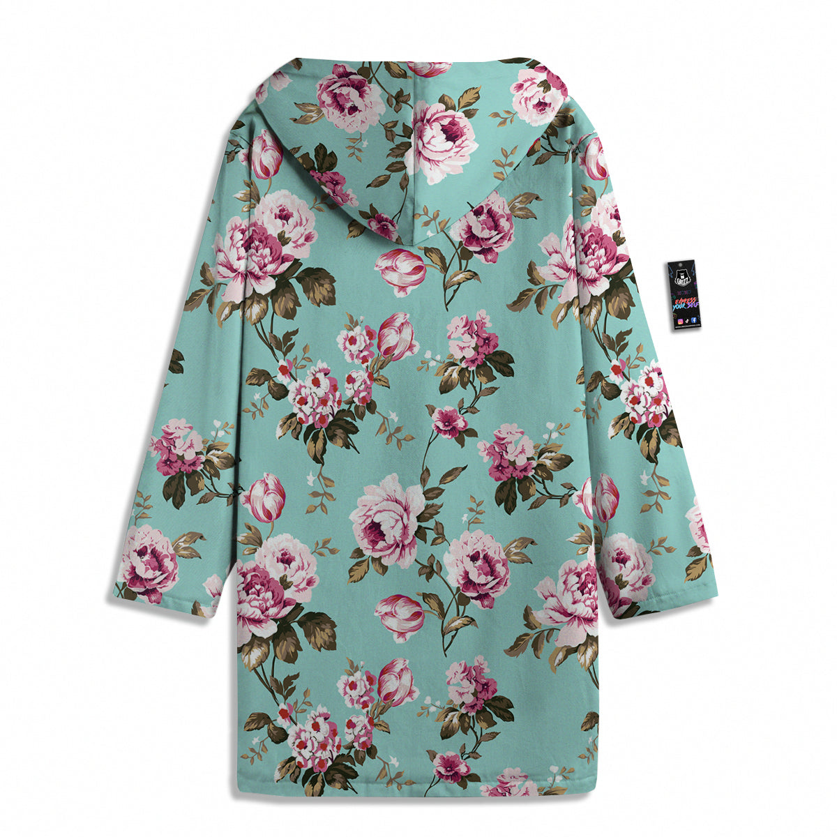 Floral Blossom Vintage Print Pattern Men's Windbreaker Jacket-grizzshop