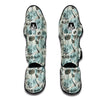 Floral Dragonfly Print Muay Thai Shin Guards-grizzshop