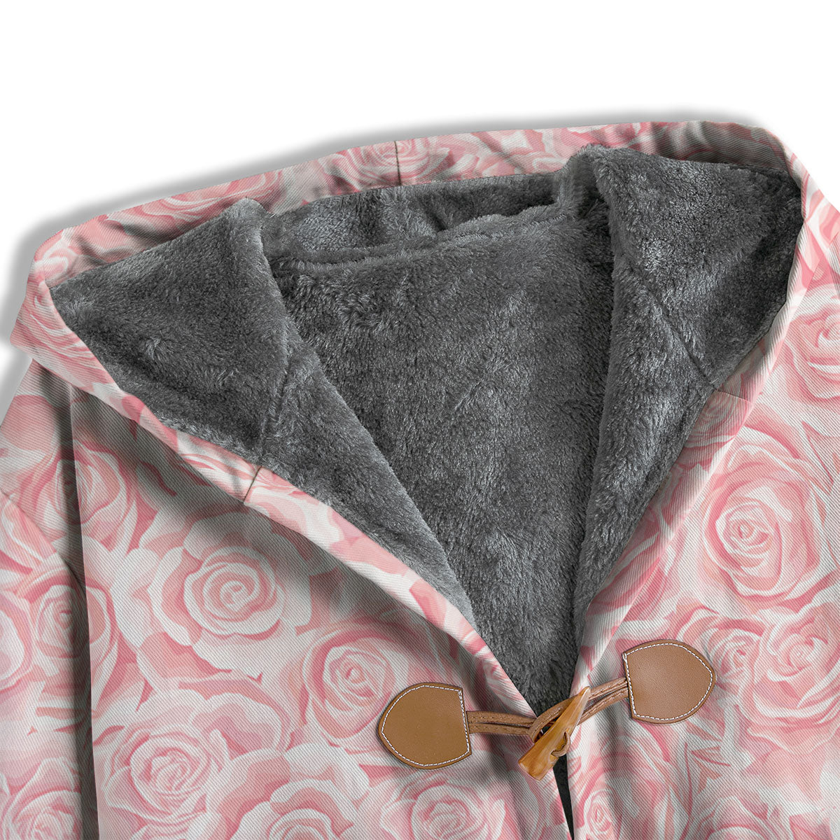 Floral Flower Pink Rose Print Pattern Men's Windbreaker Jacket-grizzshop