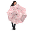 Floral Flower Pink Rose Print Pattern Umbrella-grizzshop