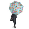 Floral Girly Vintage Print Pattern Umbrella-grizzshop