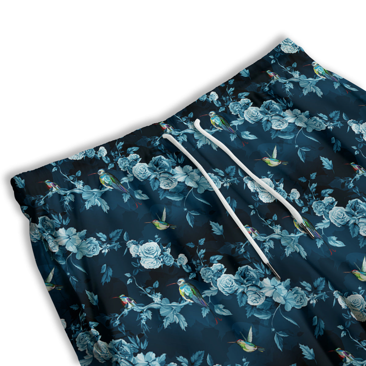 Flying Witch Cat Halloween Print Men's Athletic Shorts