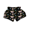 Floral Hummingbird Muay Thai Boxing Shorts-grizzshop