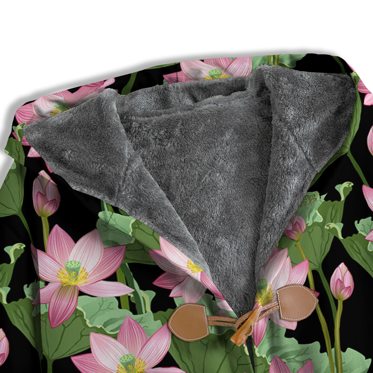 Floral Lotus Vintage Print Pattern Men's Windbreaker Jacket-grizzshop