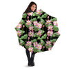 Floral Lotus Vintage Print Pattern Umbrella-grizzshop