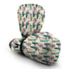 Floral Peacock Boxing Gloves-grizzshop