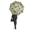 Floral Rose Flower Vintage Print Pattern Umbrella-grizzshop