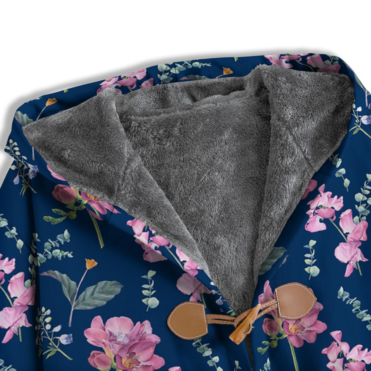Floral Sweet Pea Print Pattern Men's Windbreaker Jacket-grizzshop