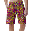 Floral Trippy Men's Shorts-grizzshop