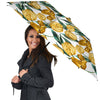 Floral Tulip Yellow Print Pattern Umbrella-grizzshop