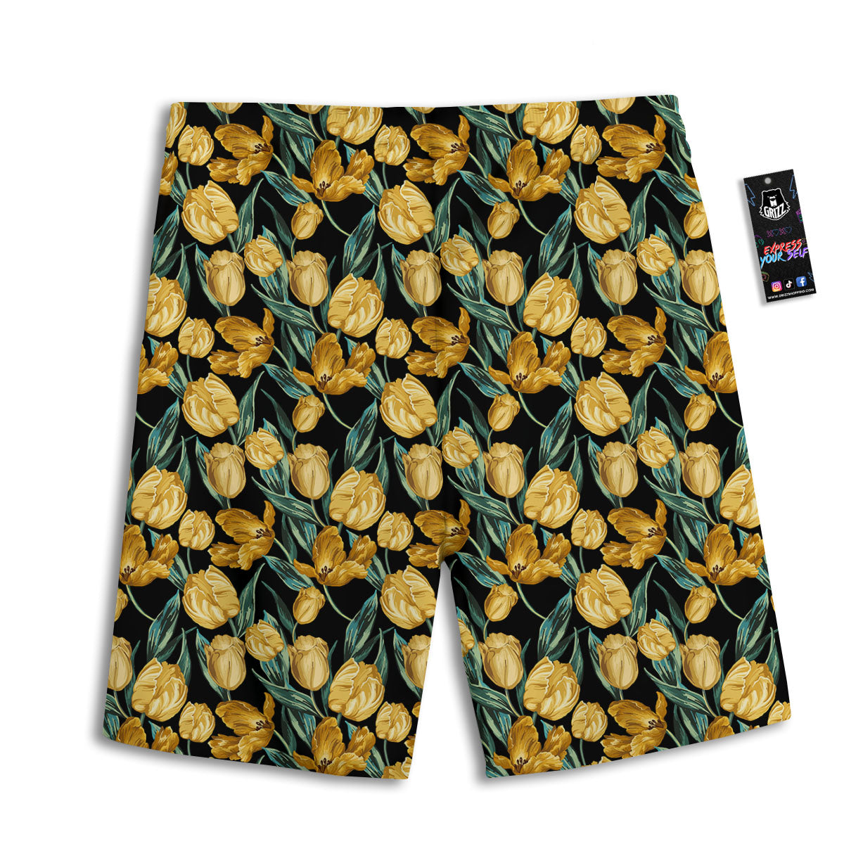 Food Japanese Print Pattern Men's Athletic Shorts