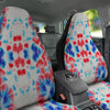 Flower Abstract Mark Red And Blue Print Car Seat Covers-grizzshop