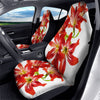 Flower Amaryllis Print Car Seat Covers-grizzshop