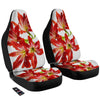 Flower Amaryllis Print Car Seat Covers-grizzshop