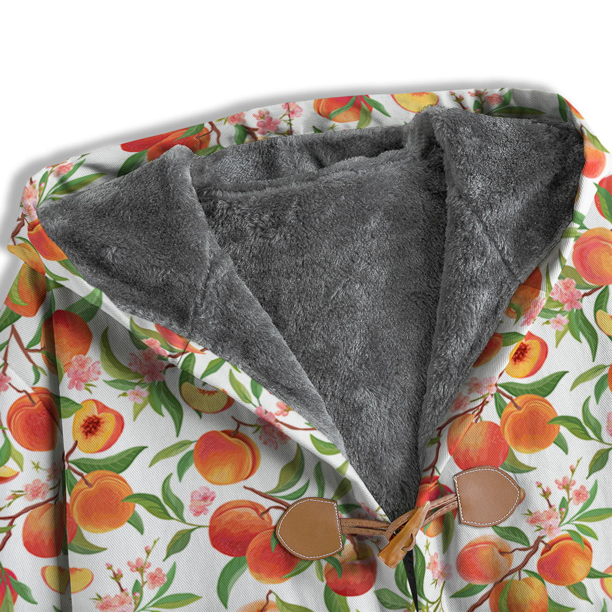 Flower Apricot And Print Pattern Men's Windbreaker Jacket-grizzshop