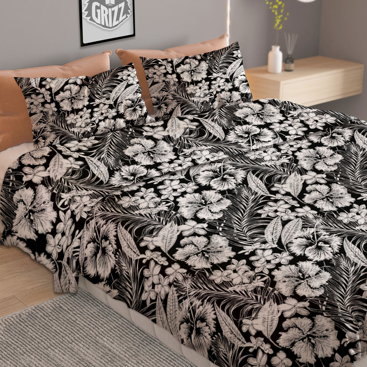 Flying Dutchman Ghost Pirate Ship Print Duvet Cover Bedding Set