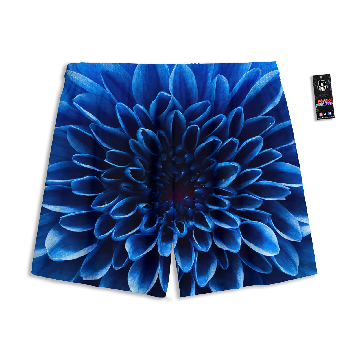 Flying Witch Halloween Full Moon Print Mesh Shorts