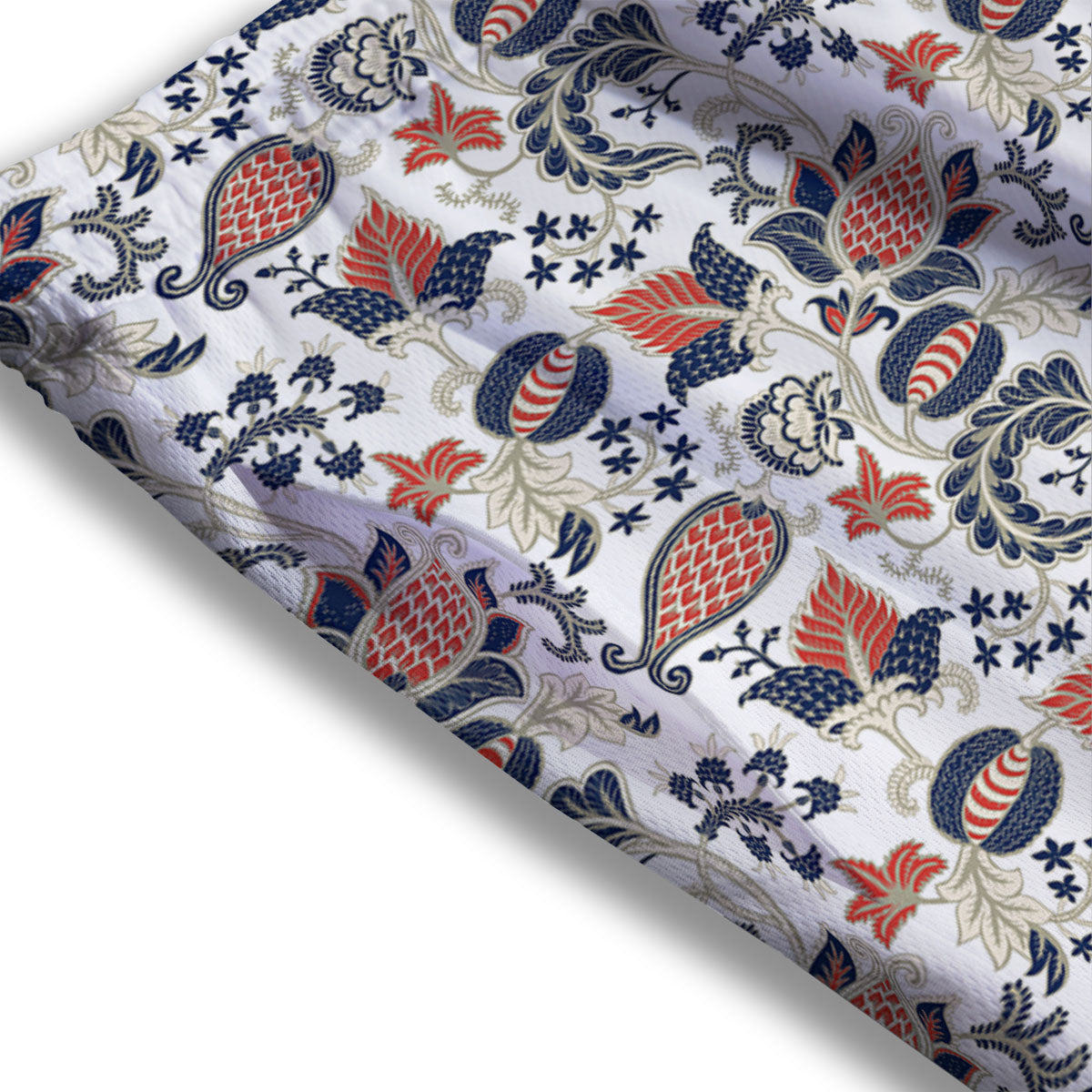 Fossil Dino Skeleton Print Pattern Mesh Shorts