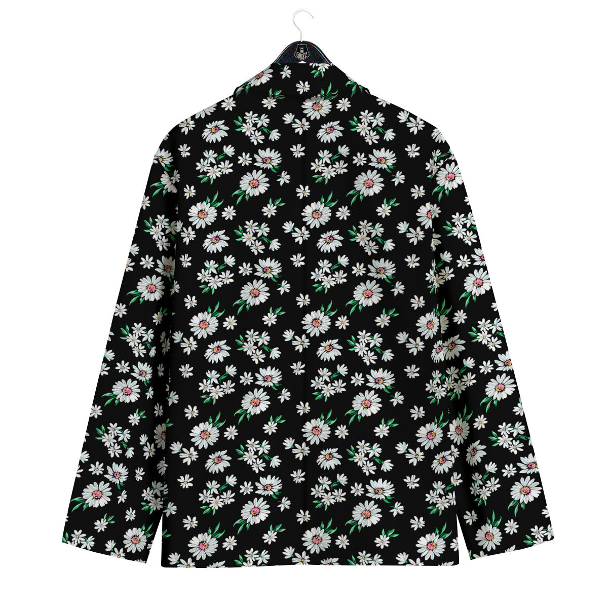 Flower Daisy Print Pattern Men's Sport Coat-grizzshop
