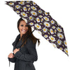 Flower Daisy Watercolor Print Pattern Umbrella-grizzshop