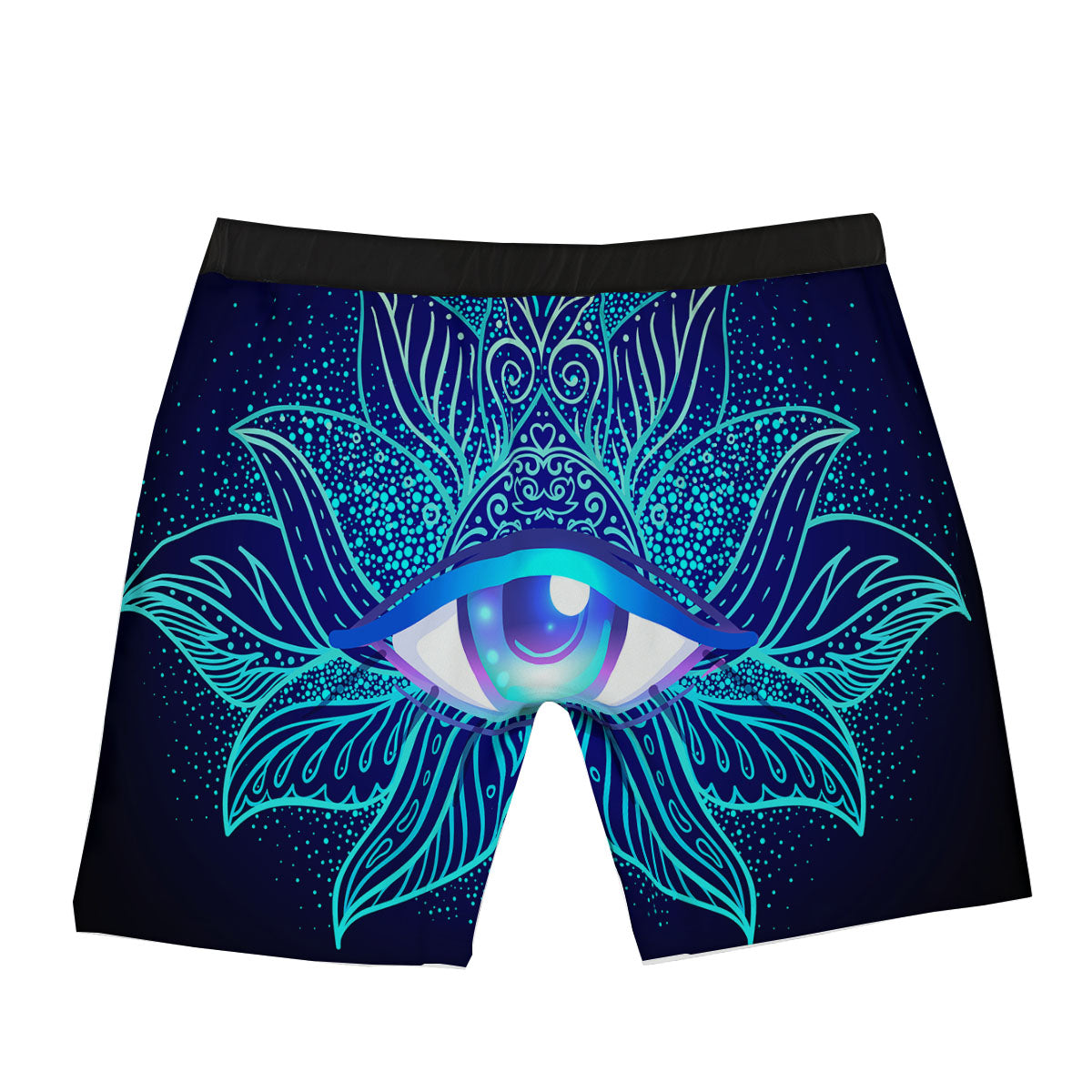 Flower Eye Of Providence Print Boxer Briefs-grizzshop