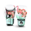 Flower Flamingo Boxing Gloves-grizzshop