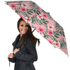 Flower Frangipani Tropical Print Pattern Umbrella-grizzshop