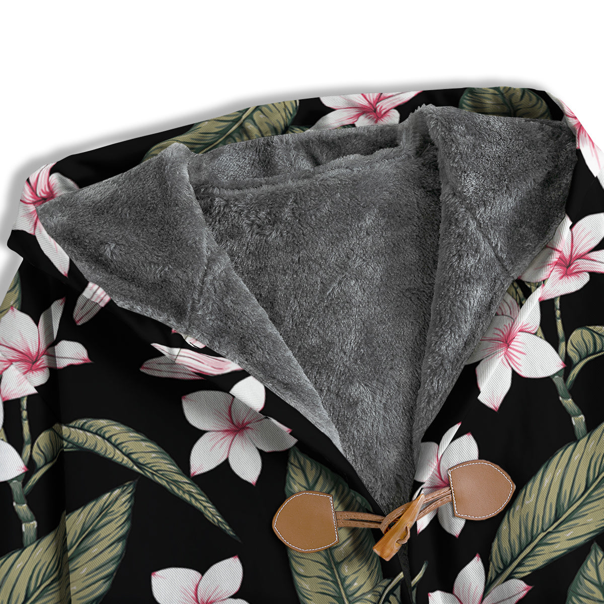 Flower Frangipani Watercolor Print Pattern Men's Windbreaker Jacket-grizzshop