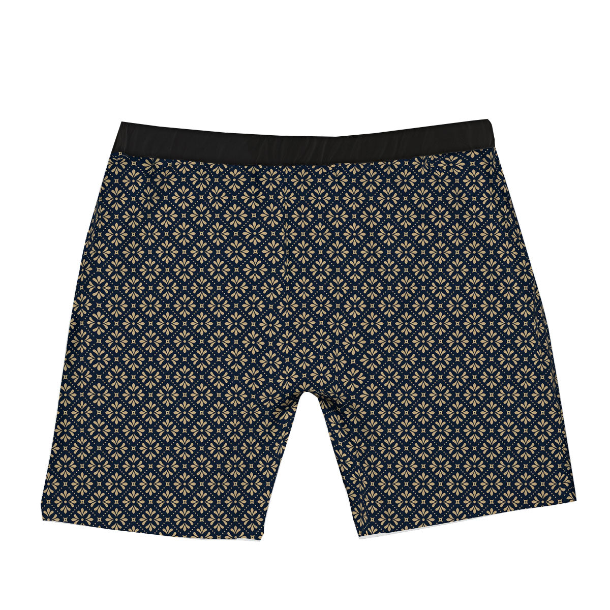 Flower Geometric Dot Print Pattern Boxer Briefs-grizzshop