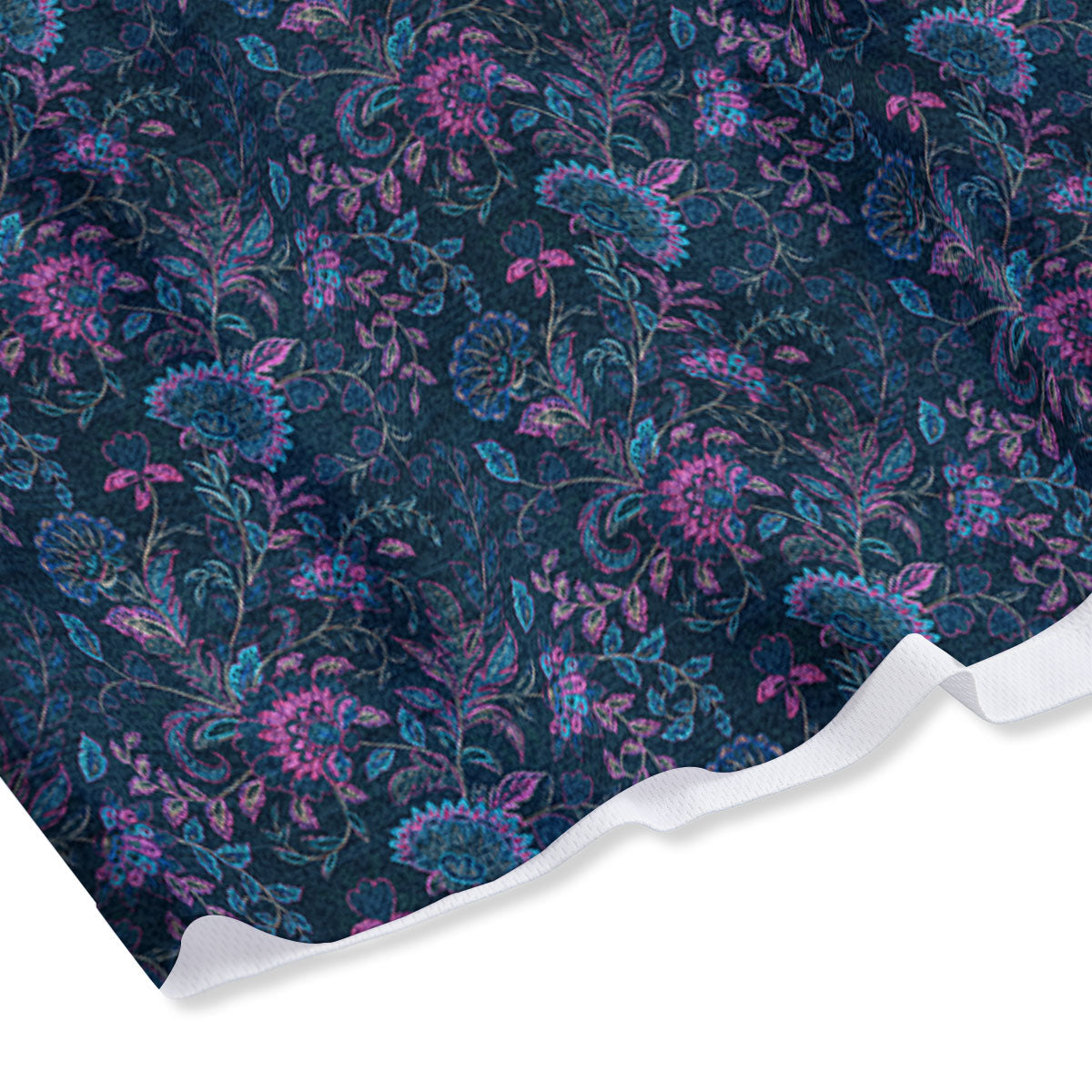 Flower Jeans Denim Print Pattern Mesh Shorts-grizzshop