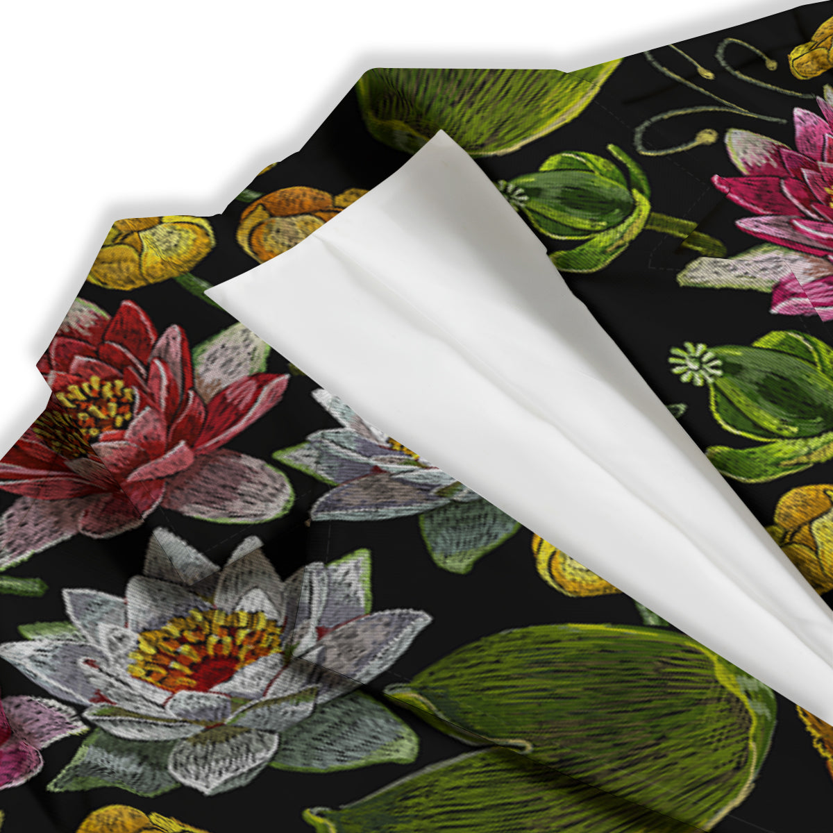 Flower Lily Water Print Pattern Women's Blazer-grizzshop