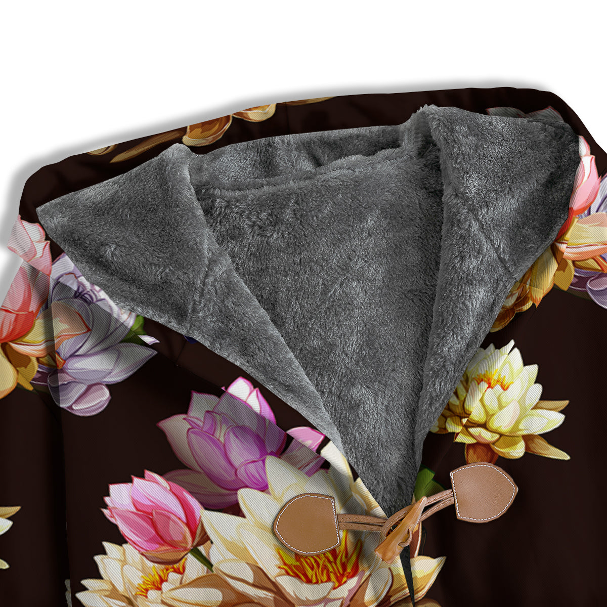 Flower Lotus Vintage Print Pattern Men's Windbreaker Jacket-grizzshop