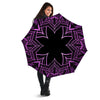 Flower Mandala Purple Print Umbrella-grizzshop