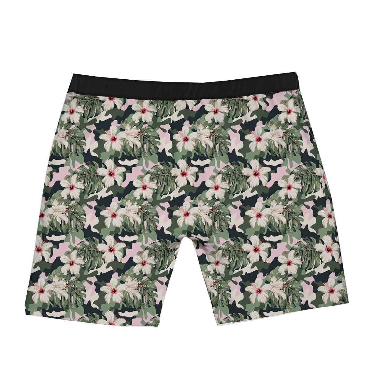 Flower Military Camouflage Print Pattern Boxer Briefs-grizzshop